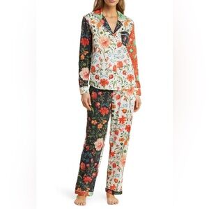 New Desmond‎ & Dempsey Persephone Patchwork Floral Pajama Set